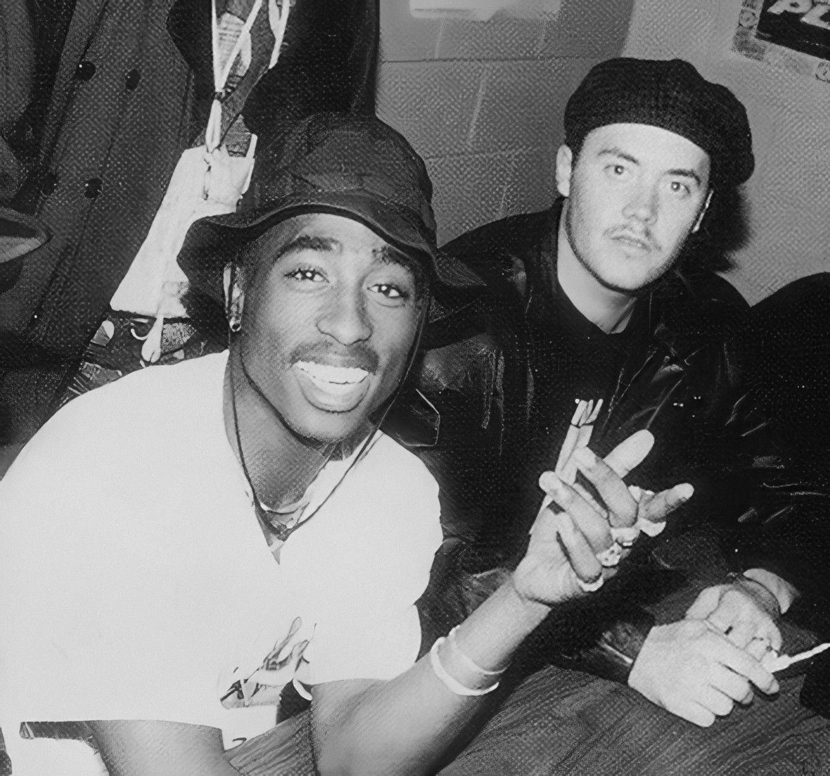 Tupac Shakur and Fuze, 1990. Photo courtesy Shock G.